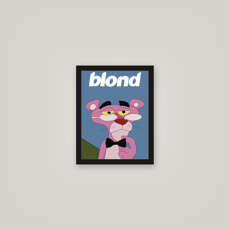 [auto-mockup] BLOND PANTHER POSTER - 11 x 14in.