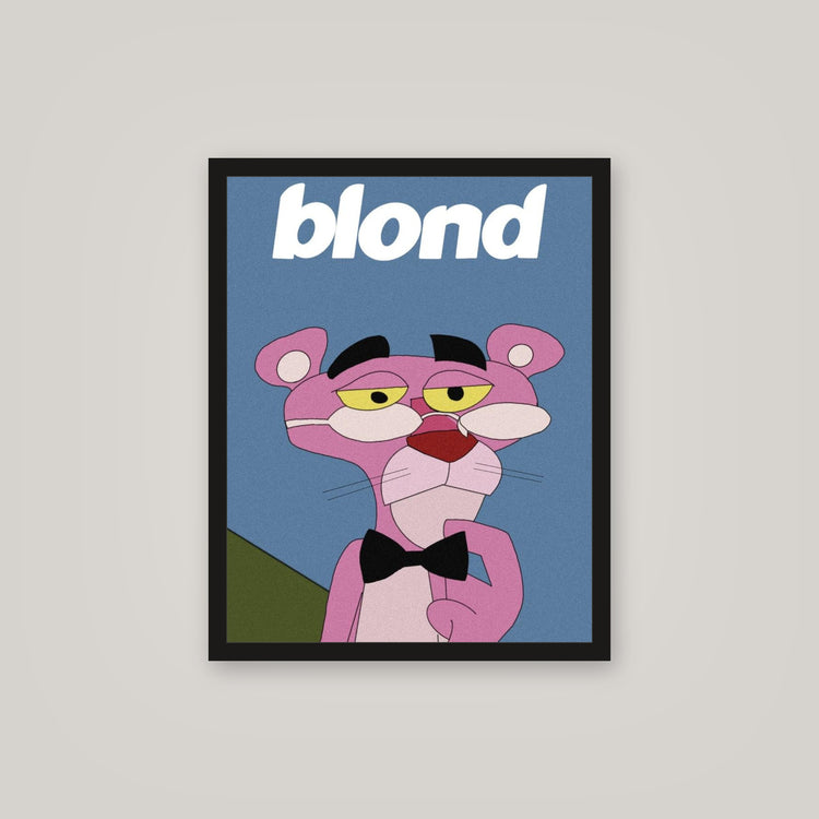 [auto-mockup] BLOND PANTHER POSTER - 16 x 20in.