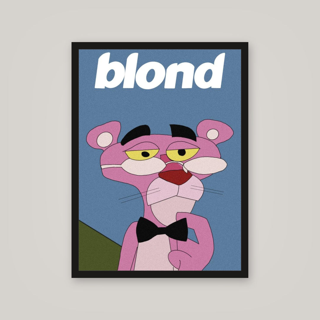 [auto-mockup] BLOND PANTHER POSTER - 18 x 24in.