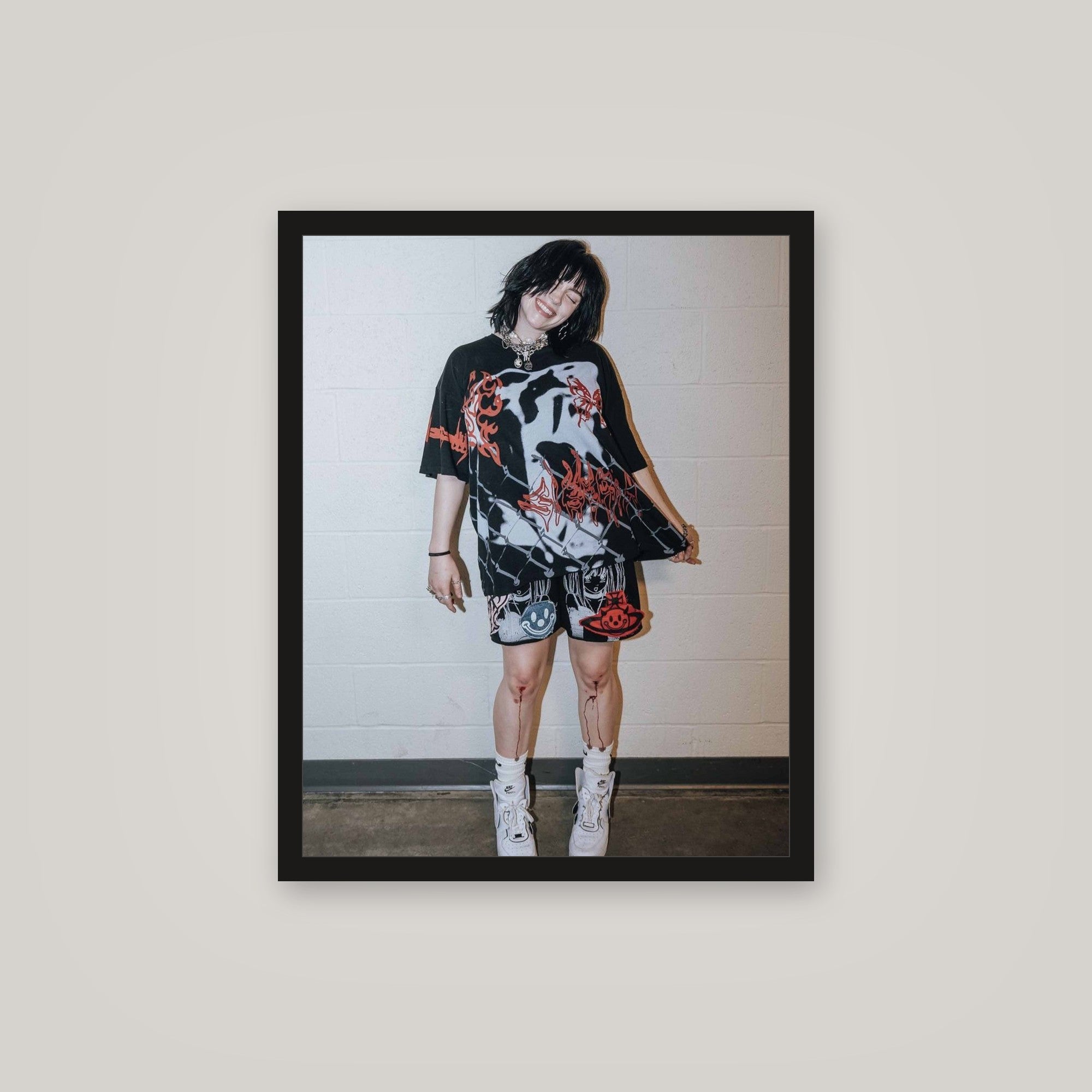 [auto-mockup] BLOODY BILLIE KNEES POSTER - 16 x 20in.