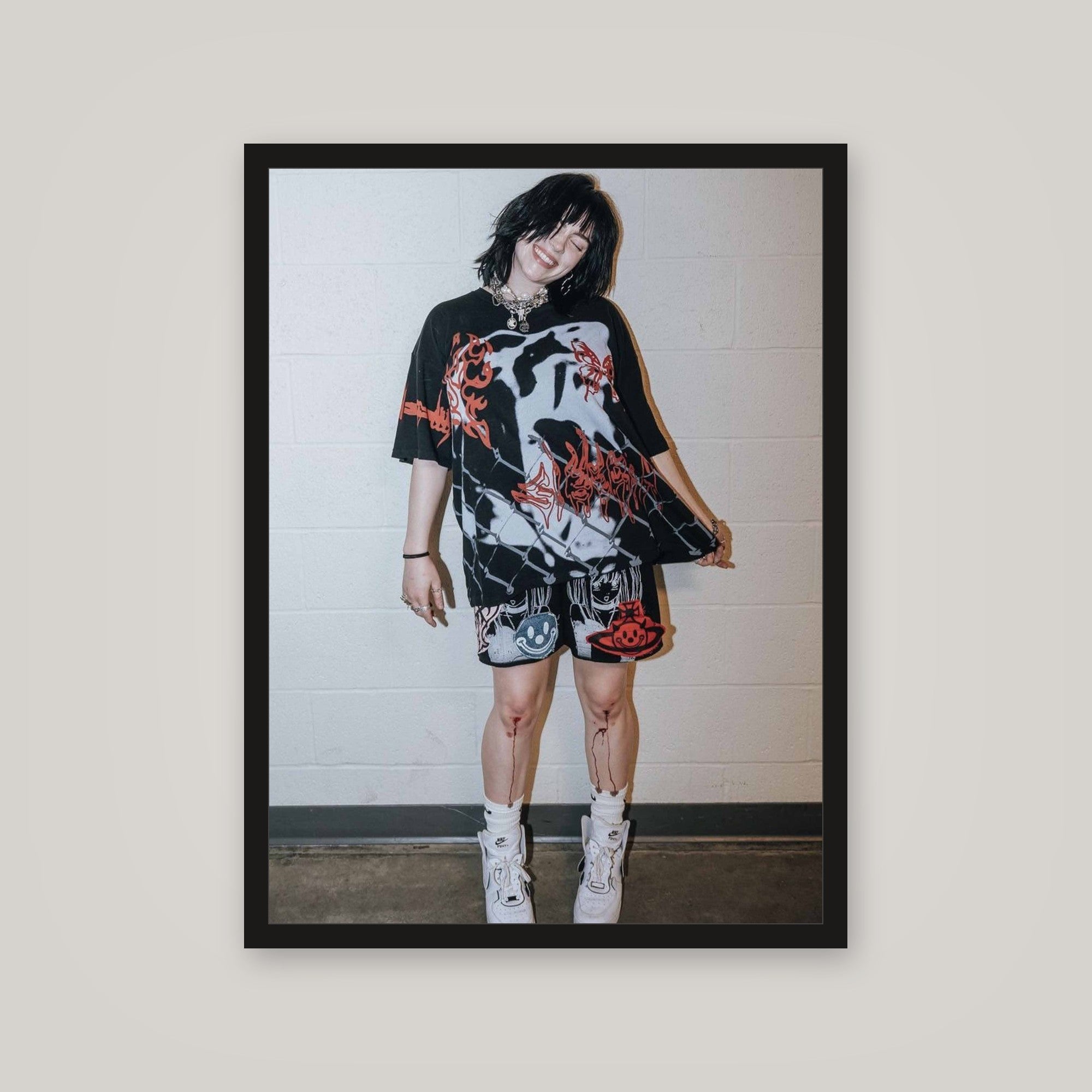 [auto-mockup] BLOODY BILLIE KNEES POSTER - 18 x 24in.