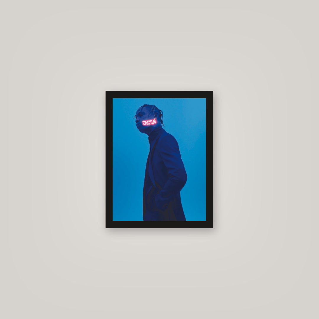 [auto-mockup] BLUE CACTUS POSTER - 11 x 14in.