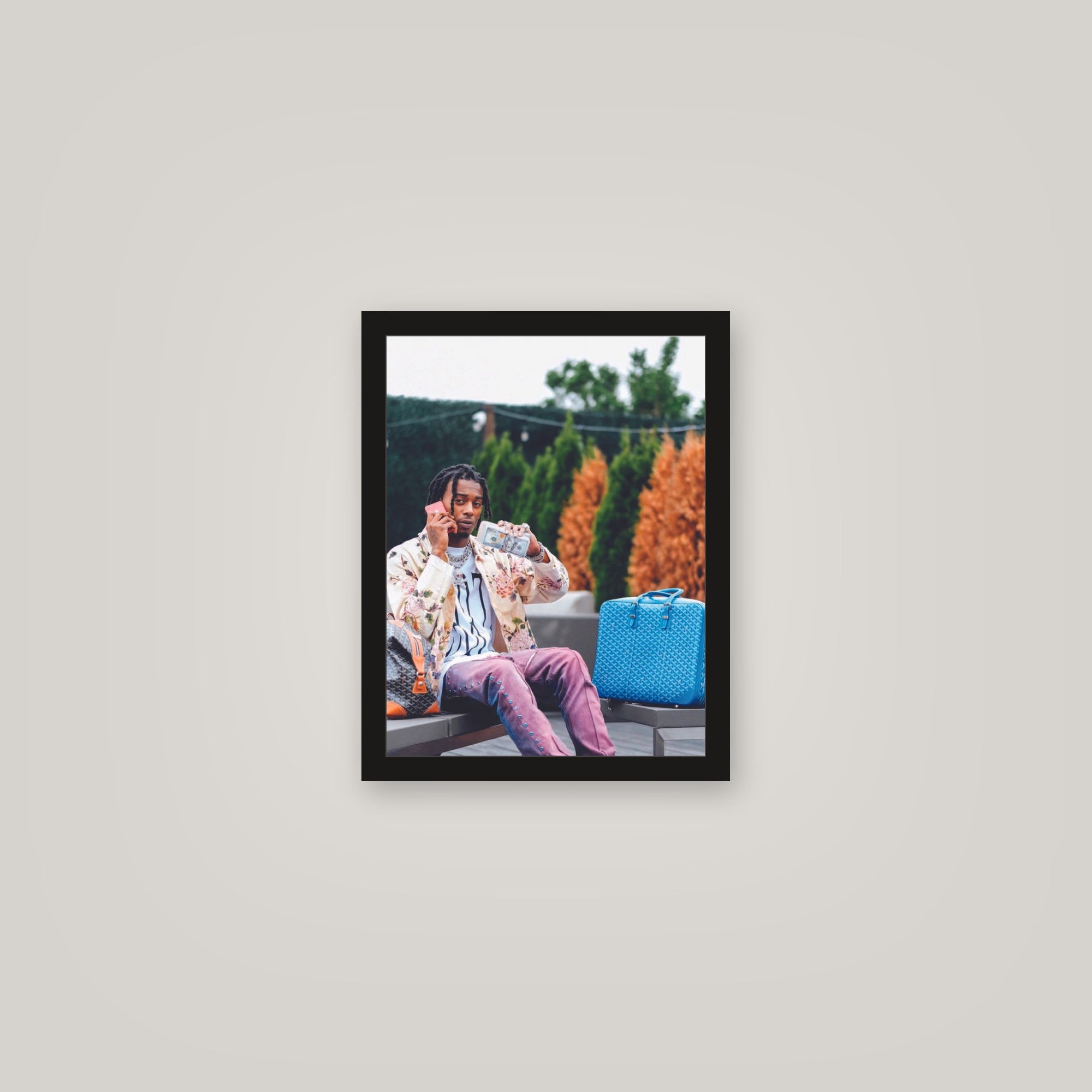 [auto-mockup] BLUE GOYARD POSTER - 11 x 14in.