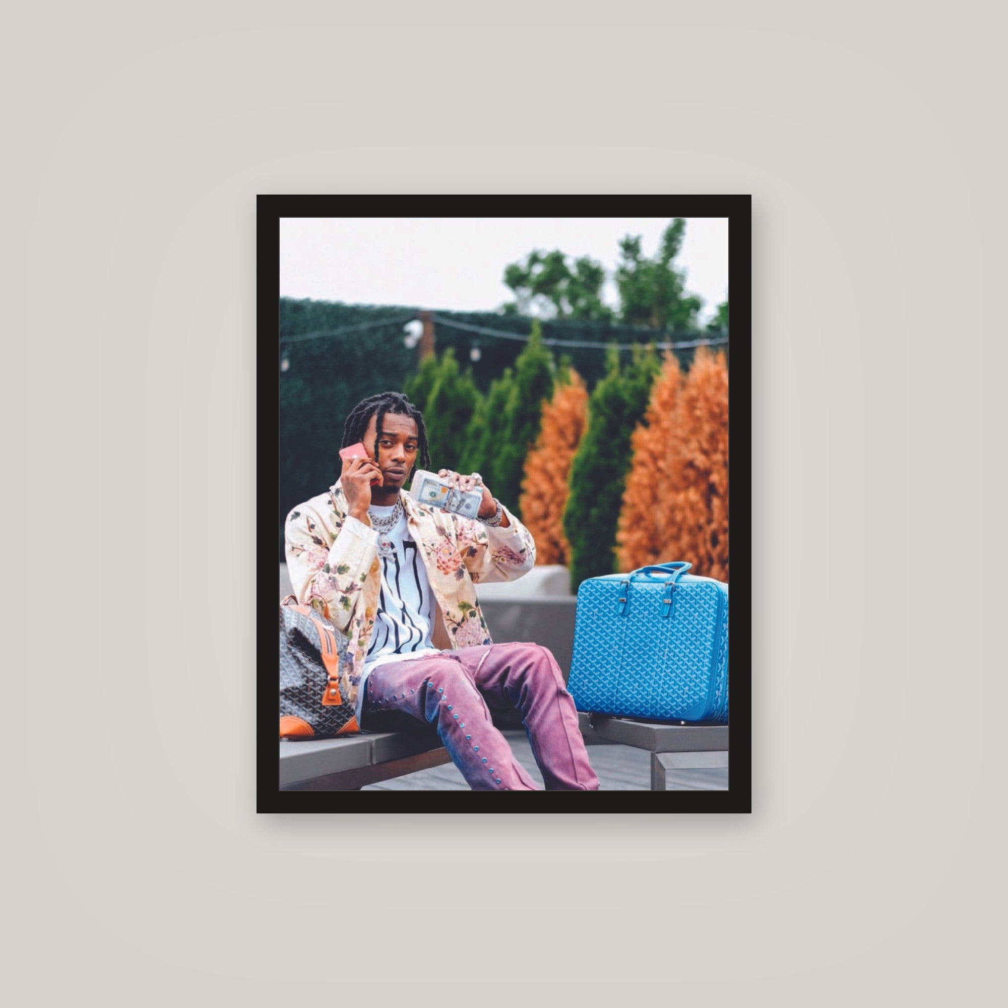 [auto-mockup] BLUE GOYARD POSTER - 16 x 20in.