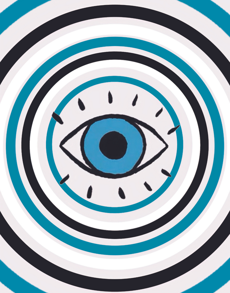 BLUE EYED POSTER - PosterFi