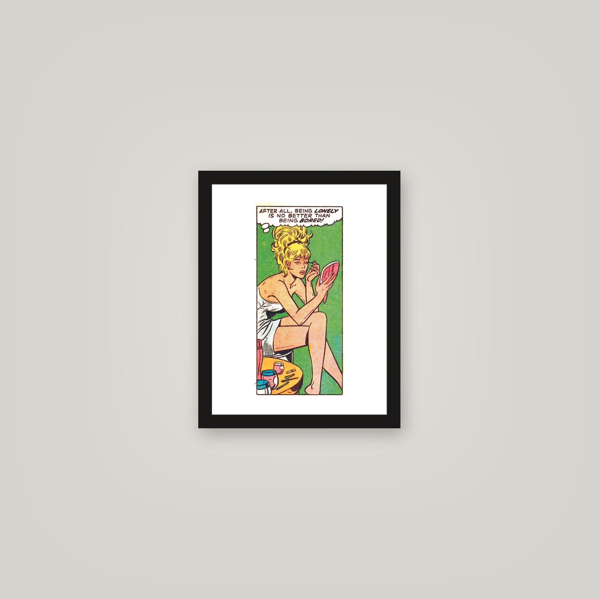 [auto-mockup] BORED N LONELY POSTER - 11 x 14in.