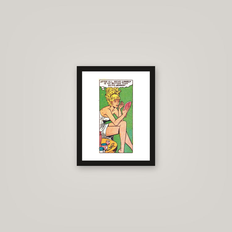 [auto-mockup] BORED N LONELY POSTER - 11 x 14in.