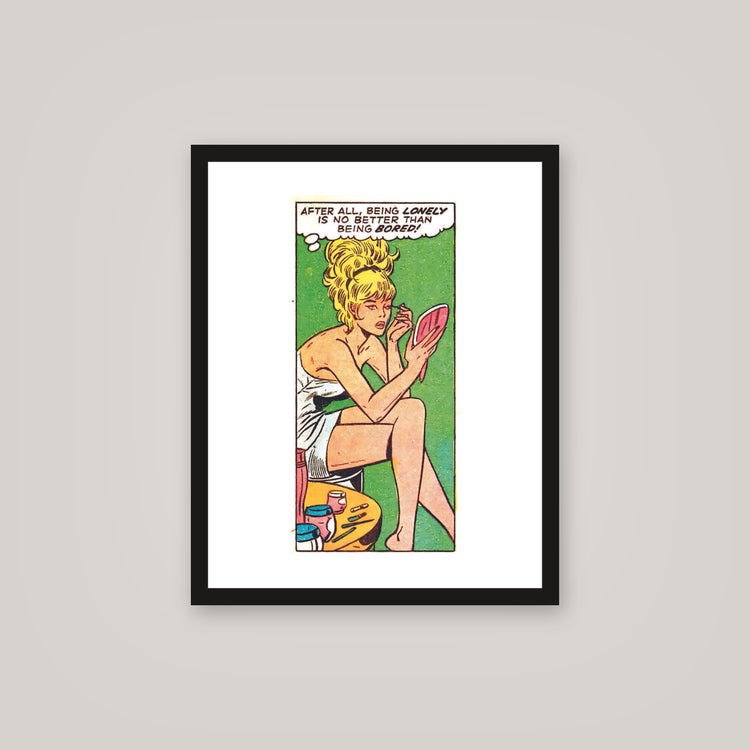[auto-mockup] BORED N LONELY POSTER - 16 x 20in.