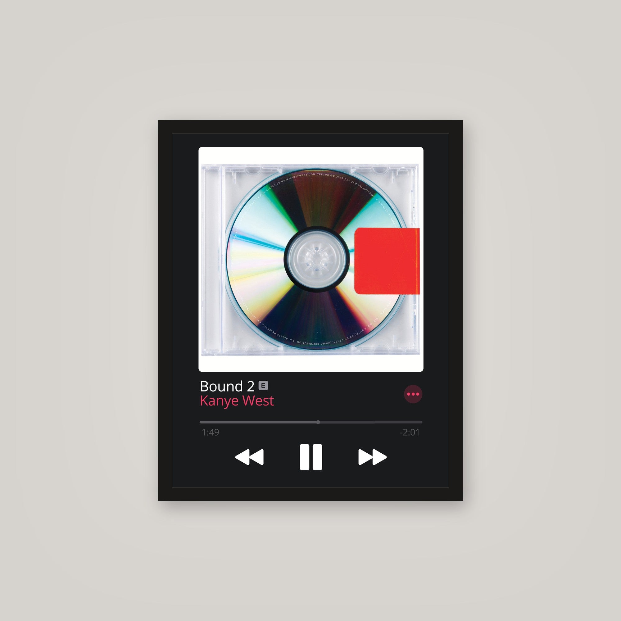 [auto-mockup] BOUND 2 MUSIC POSTER - 16 x 20in.