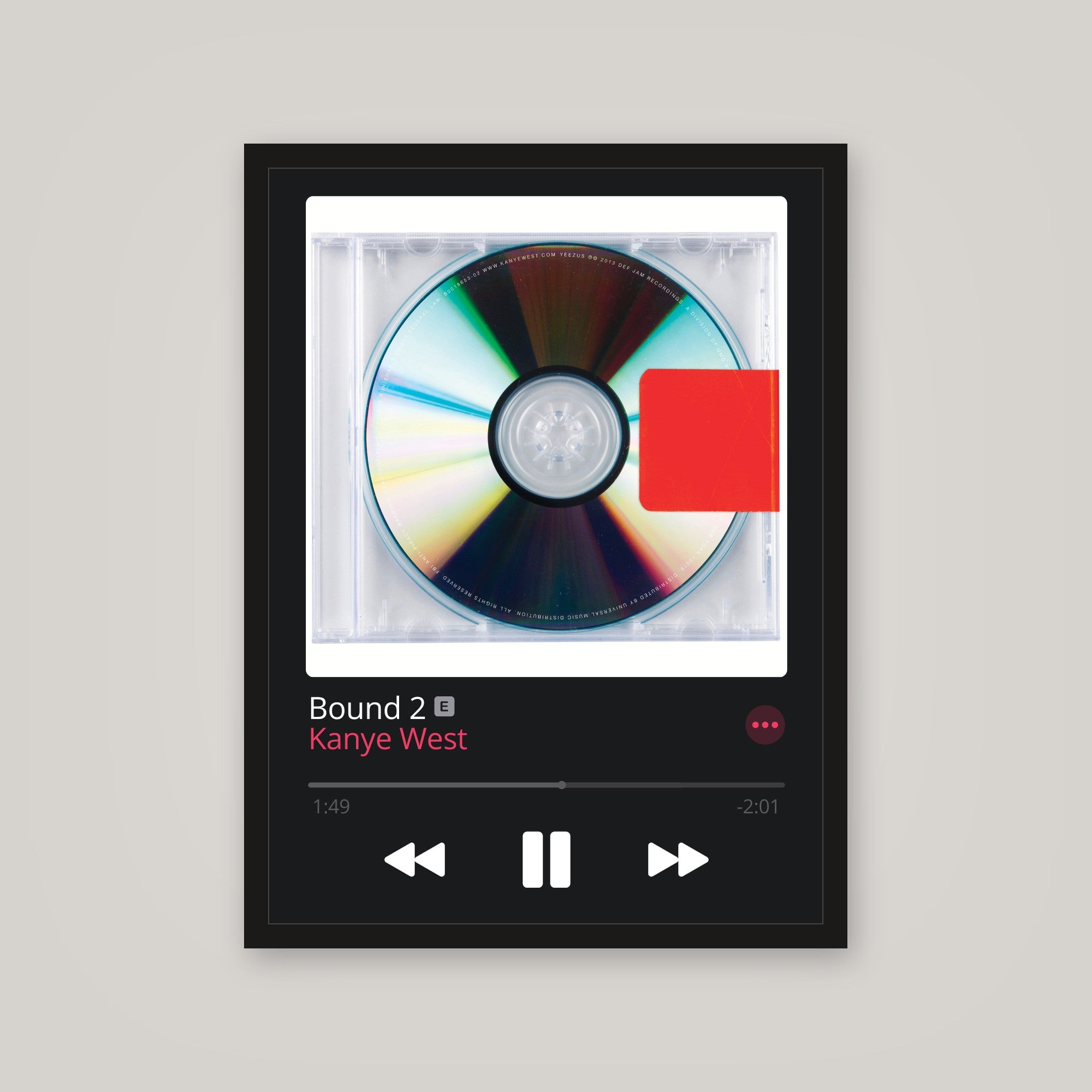 [auto-mockup] BOUND 2 MUSIC POSTER - 18 x 24in.