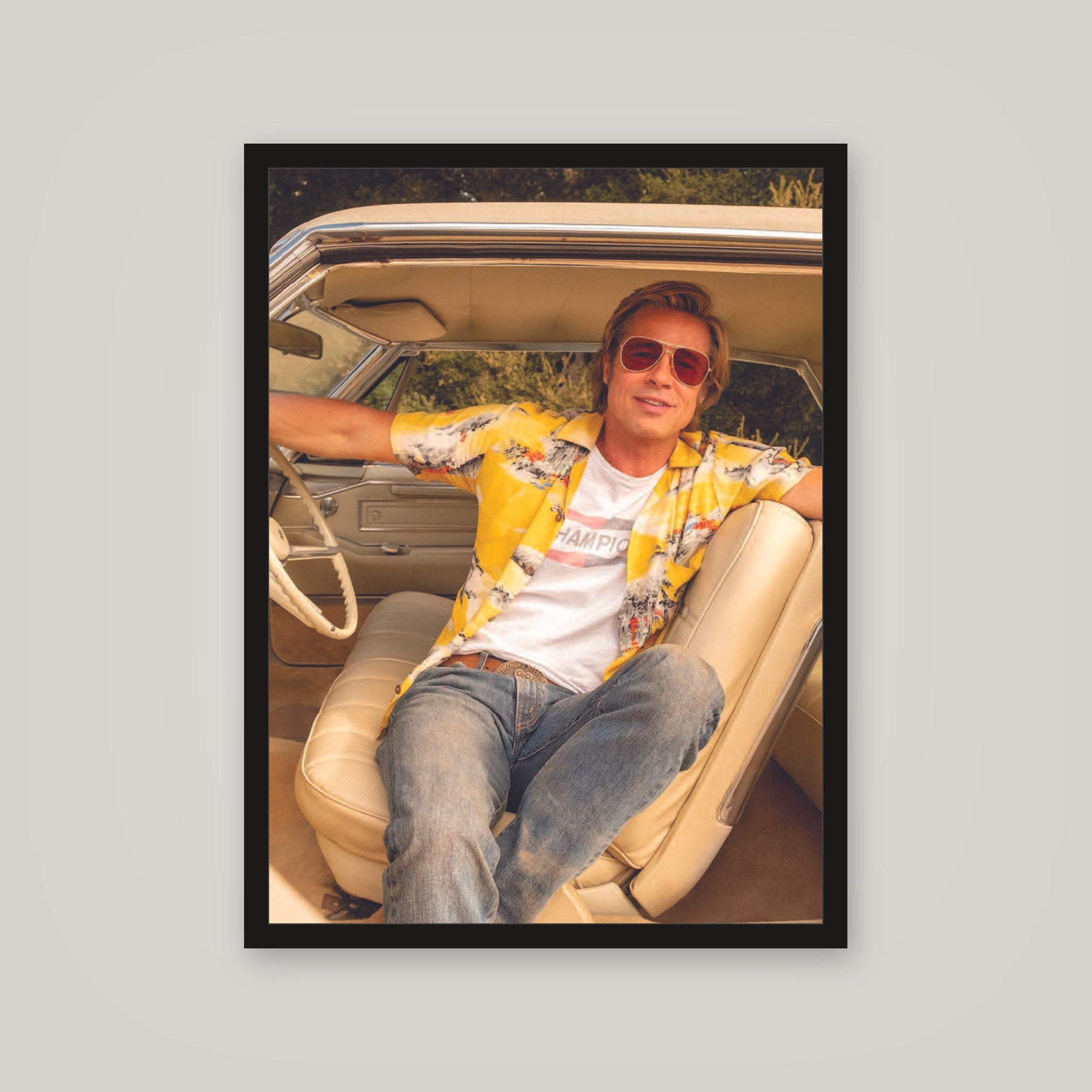 [auto-mockup] BRAD PITT POSTER - 18 x 24in.