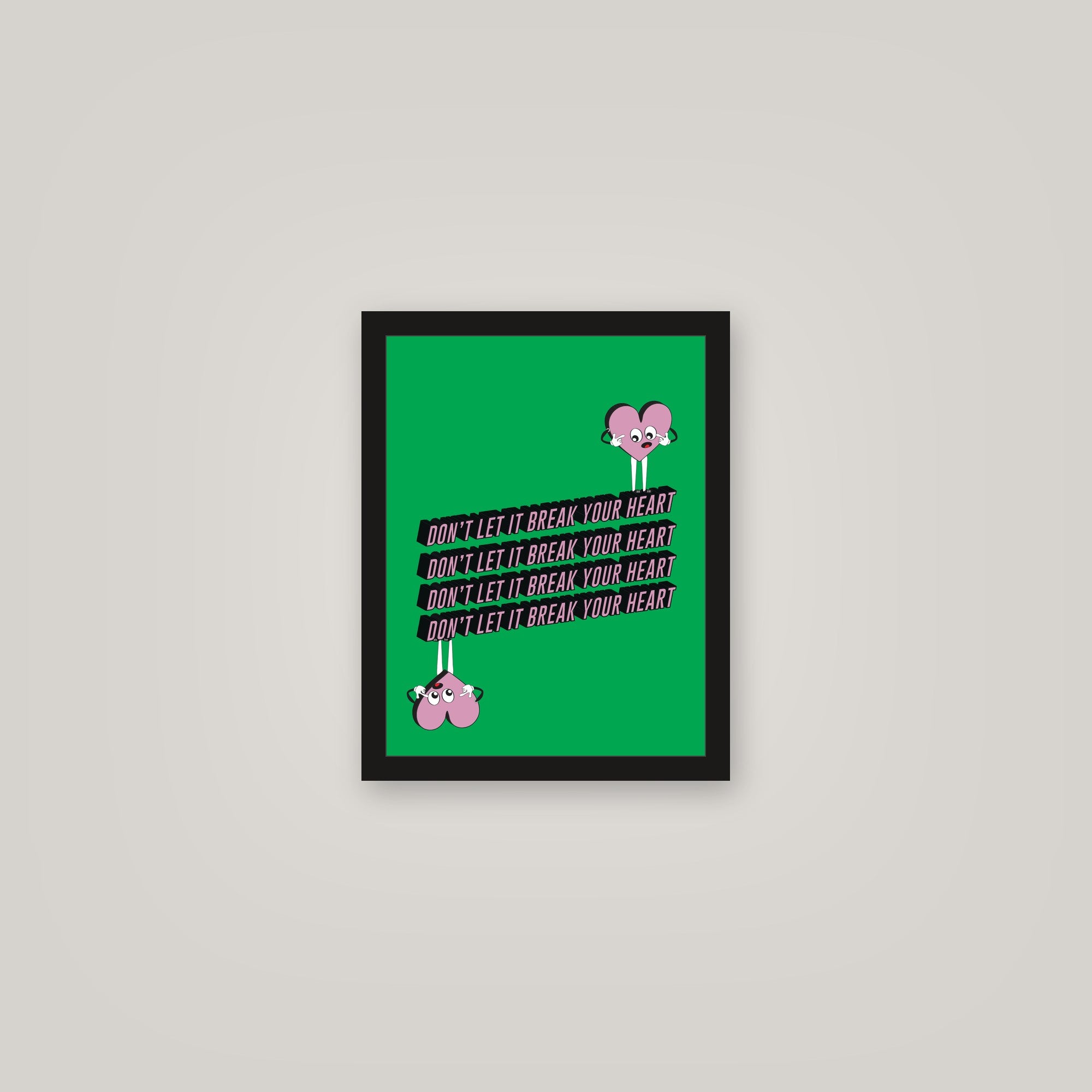[auto-mockup] BREAK YOUR HEART POSTER - 11 x 14in.