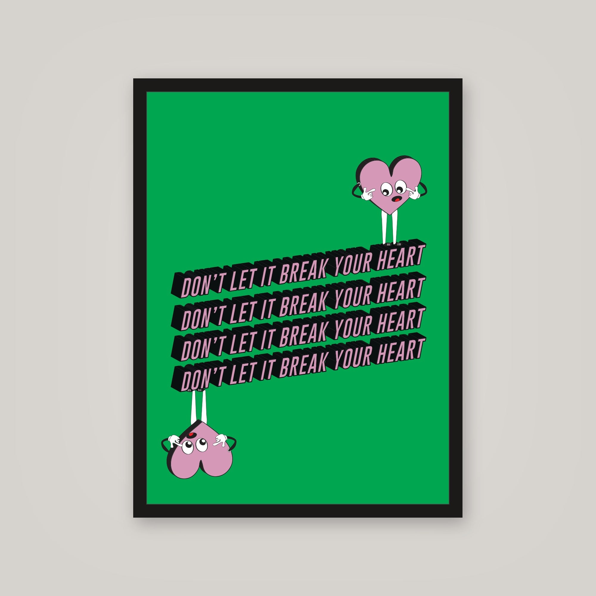 [auto-mockup] BREAK YOUR HEART POSTER - 18 x 24 in