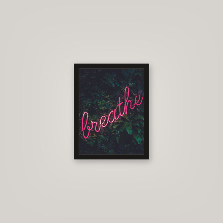[auto-mockup] BREATHE POSTER - 11 x 14in.