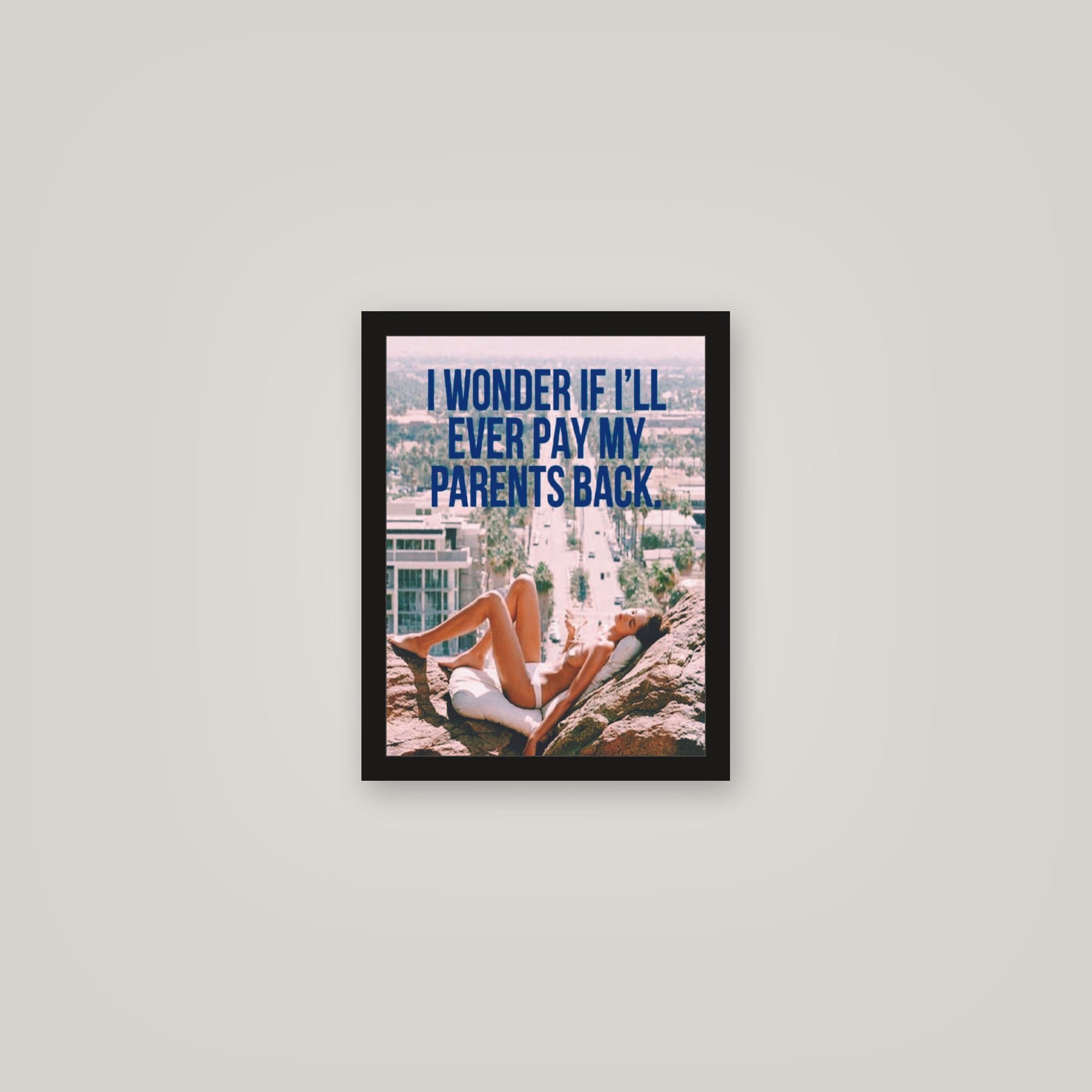 [auto-mockup] BROKE BITCH POSTER - 11 x 14in.
