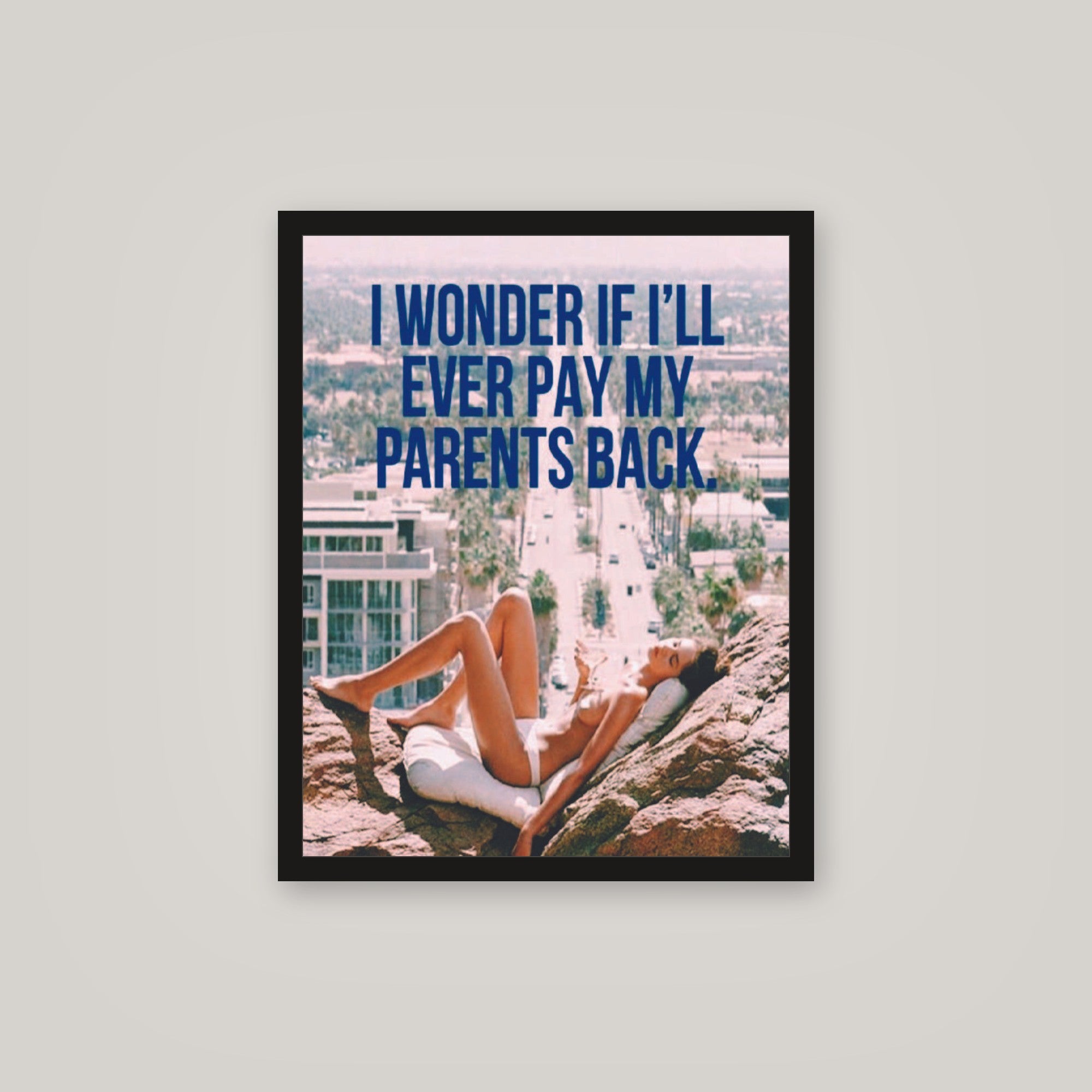 [auto-mockup] BROKE BITCH POSTER - 16 x 20in.