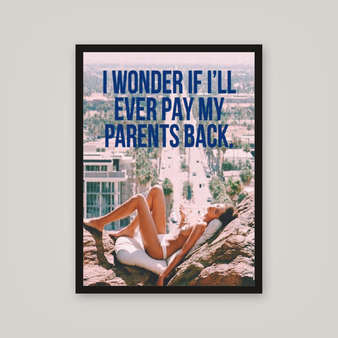 [auto-mockup] BROKE BITCH POSTER - 18 x 24in.