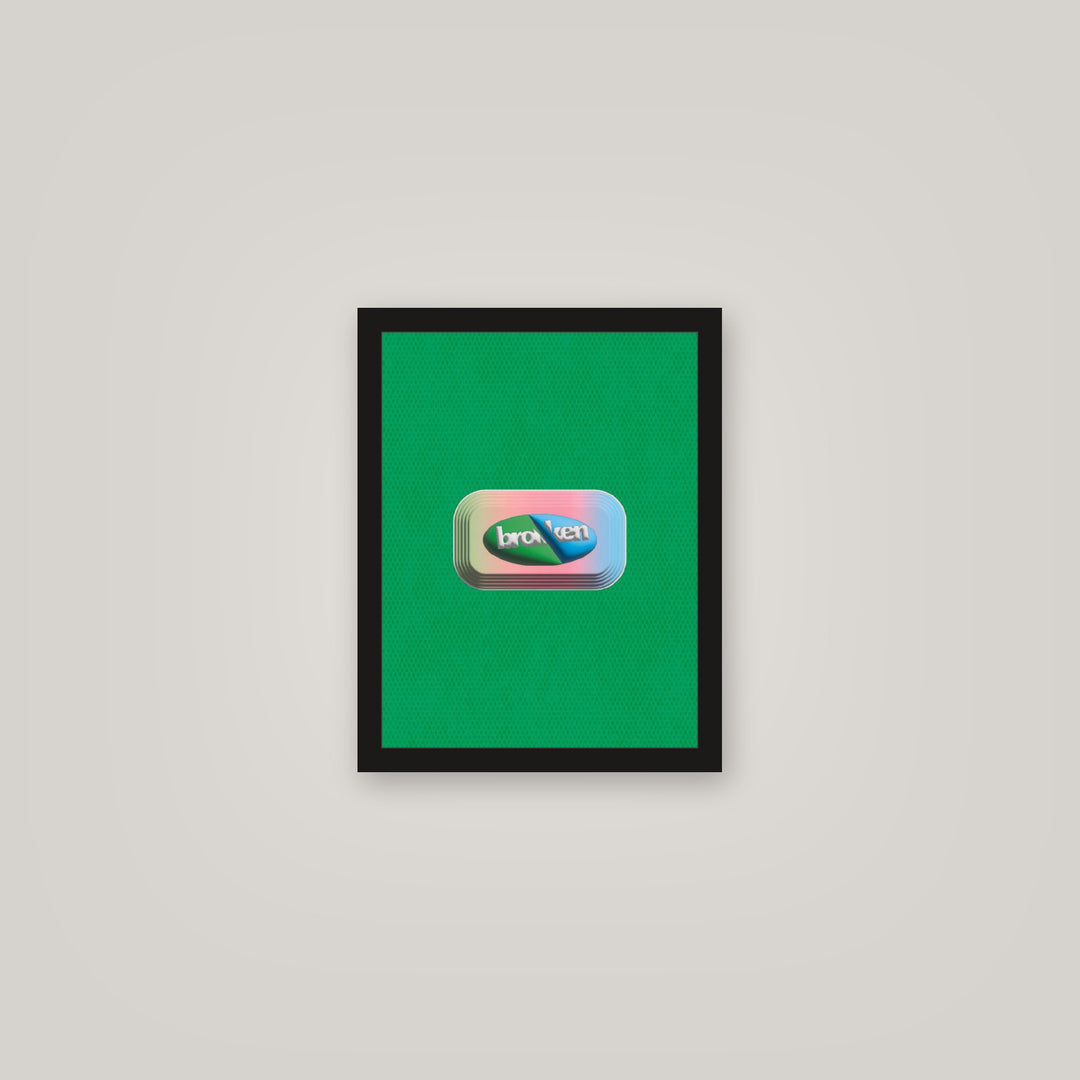 [auto-mockup] BROKEN POSTER - 11 x 14in.