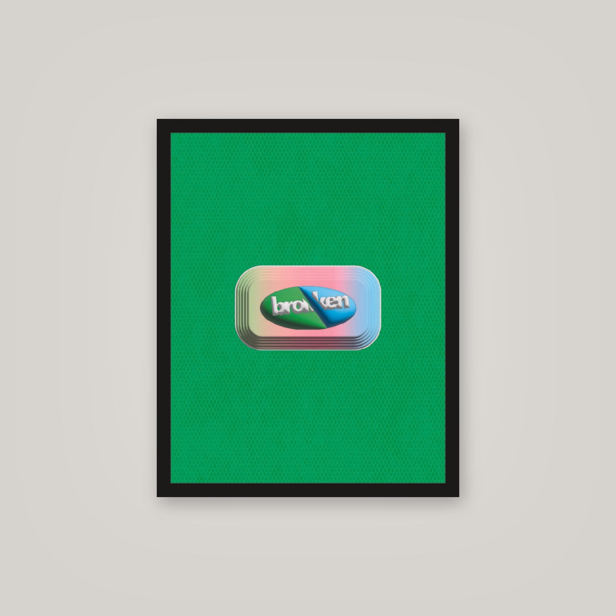 [auto-mockup] BROKEN POSTER - 16 x 20 in.