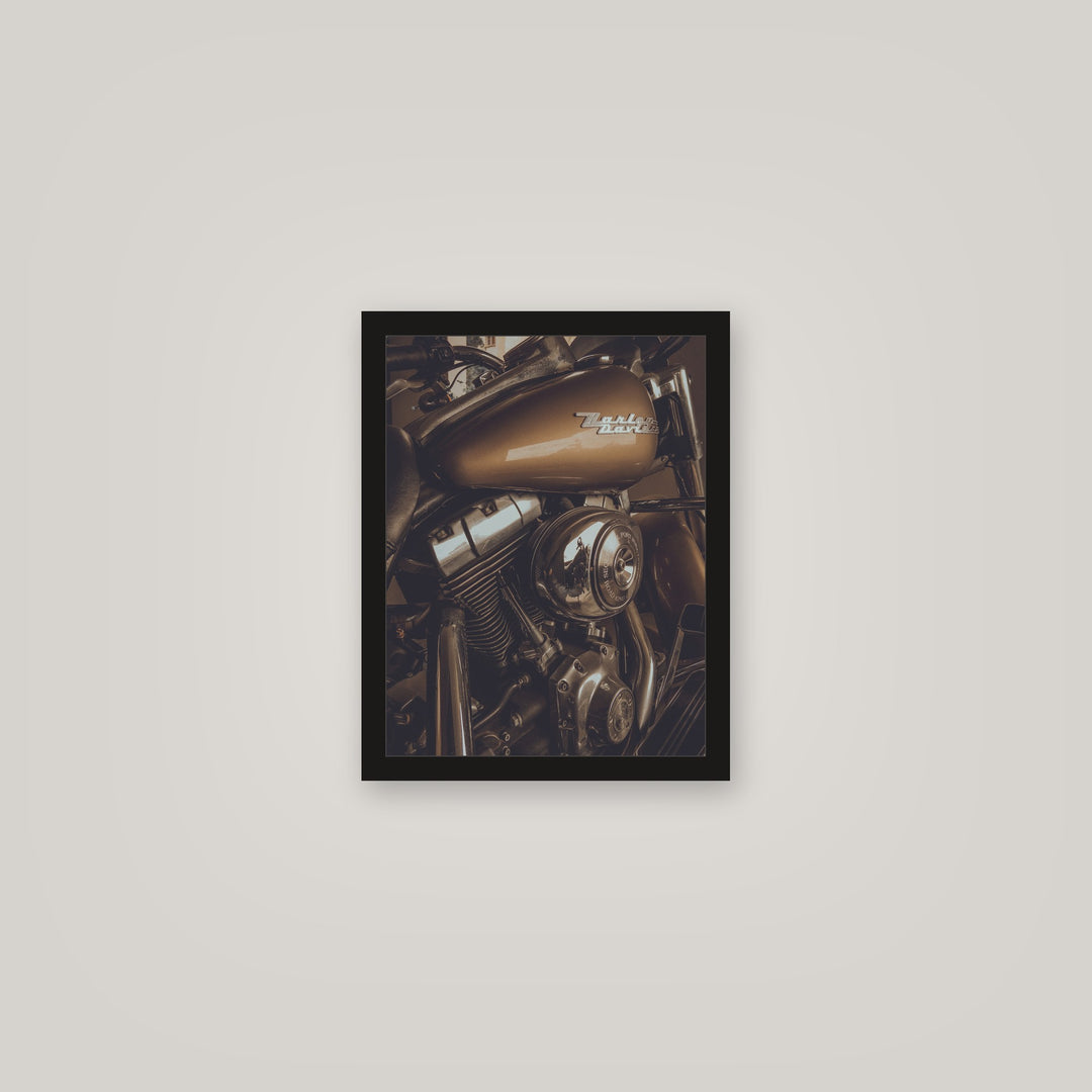 [auto-mockup] BROWN HARLEY POSTER - 11 x 14in.