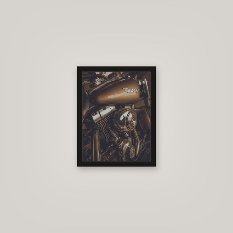 [auto-mockup] BROWN HARLEY POSTER - 11 x 14in.