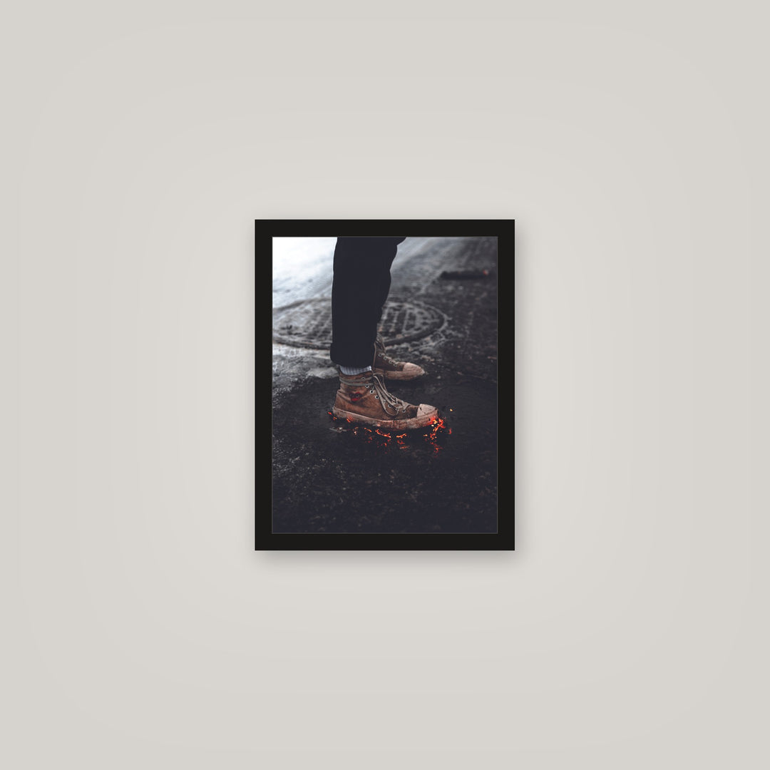 [auto-mockup] BURNING CDG POSTER - 11 x 14in.