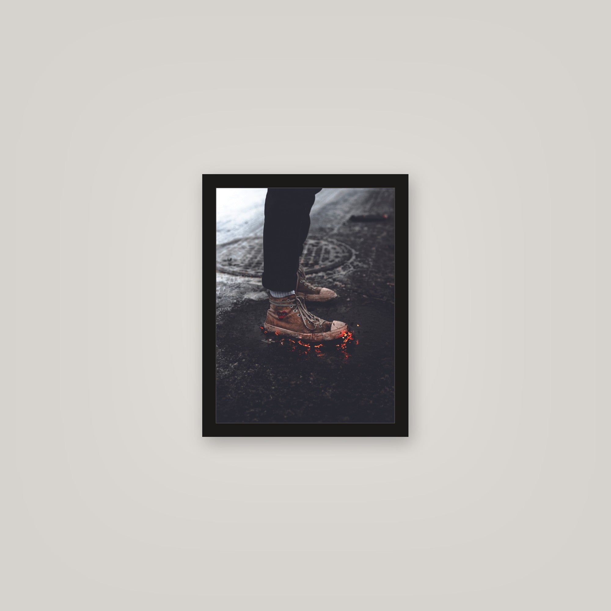 [auto-mockup] BURNING CDG POSTER - 11 x 14in.