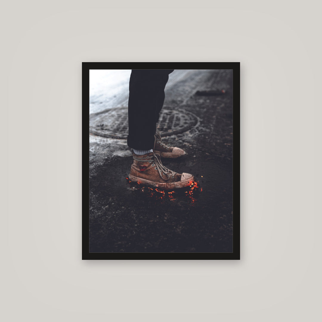 [auto-mockup] BURNING CDG POSTER - 16 x 20in.