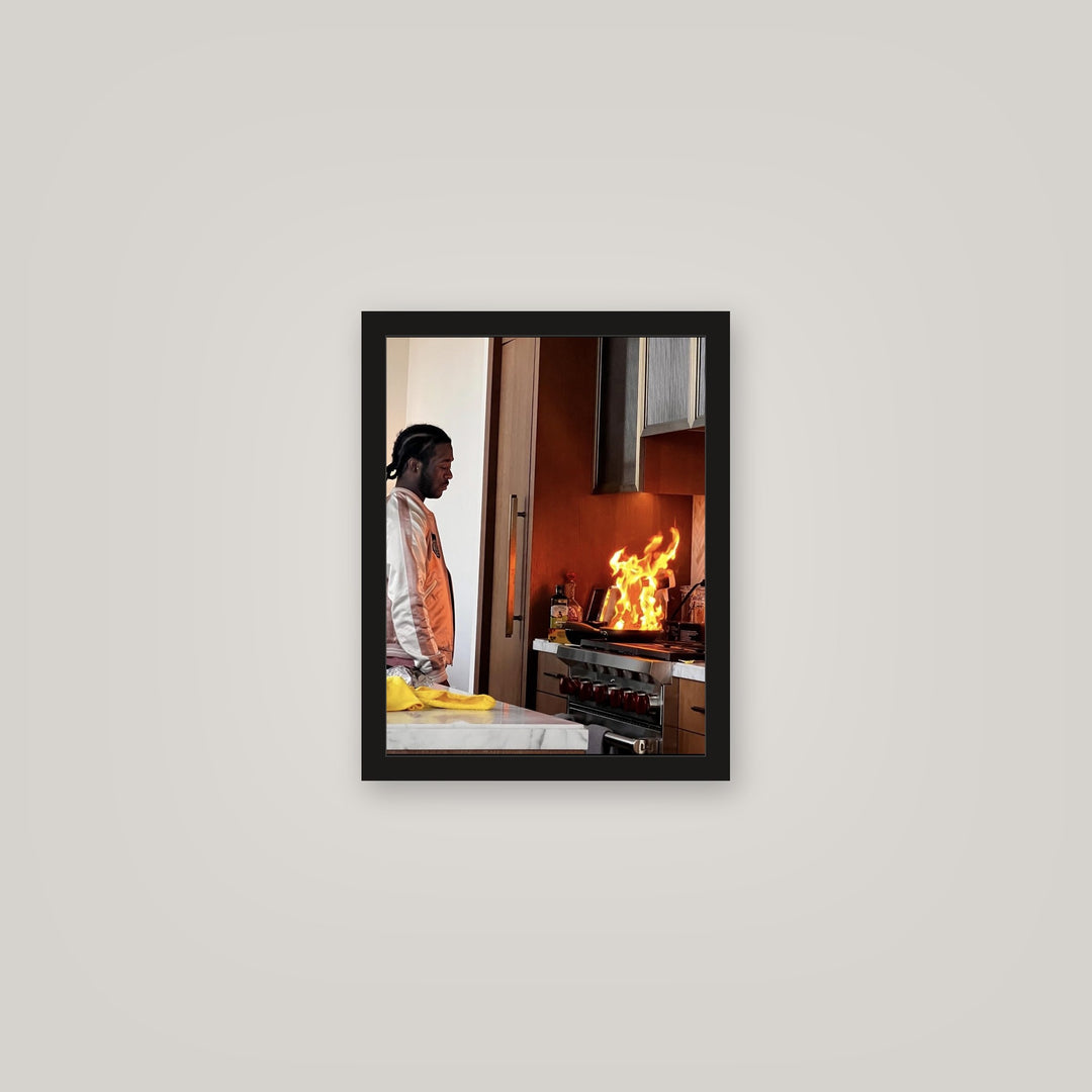 [auto-mockup] BURNING UZI POSTER - 11 x 14in.