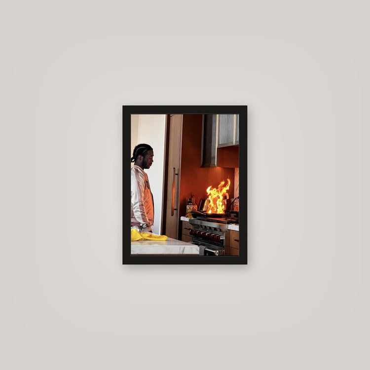 [auto-mockup] BURNING UZI POSTER - 11 x 14in.