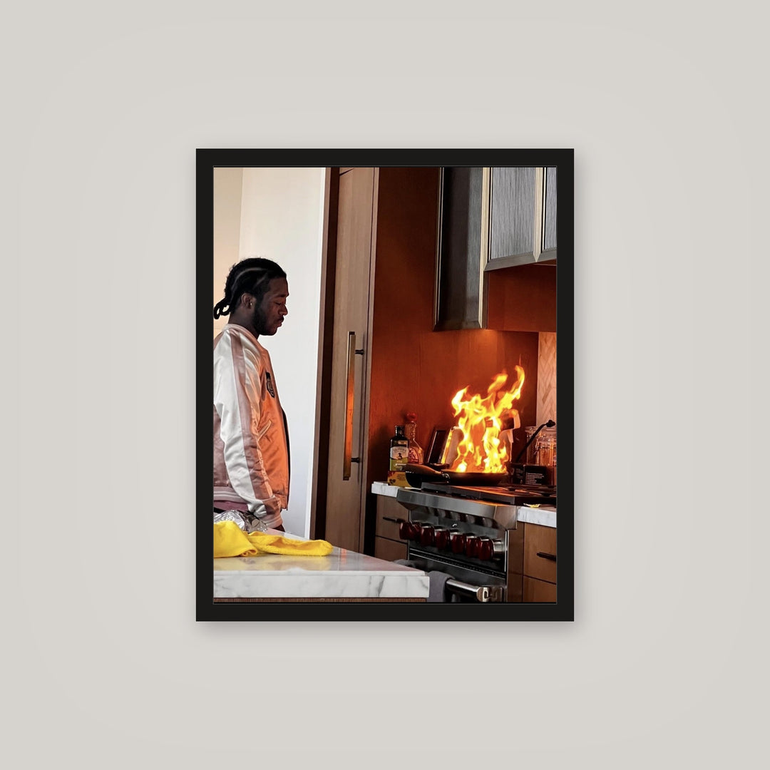 [auto-mockup] BURNING UZI POSTER - 16 x 20in.