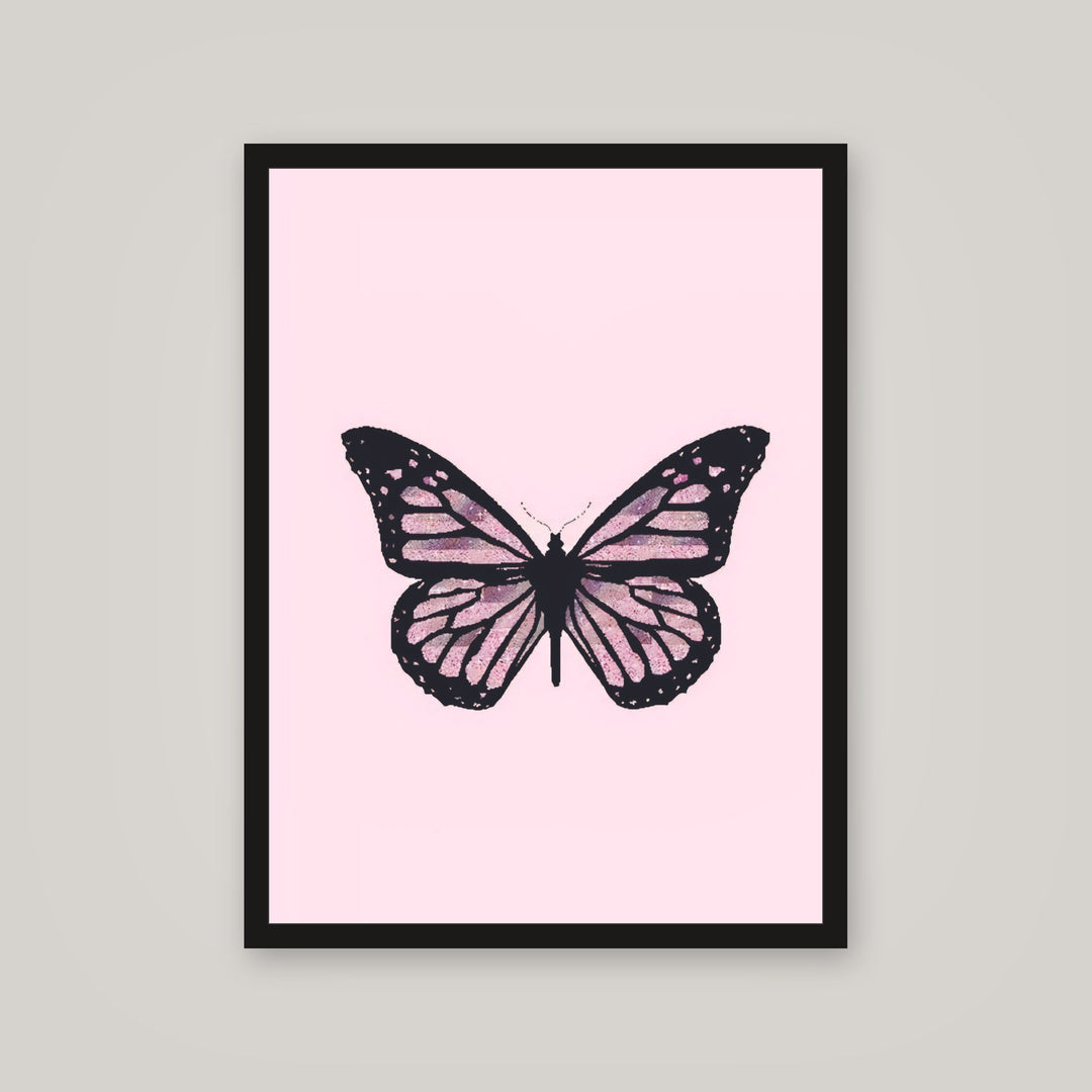 [auto-mockup] BUTTERFLY GIRL POSTER - 18 x 24in.