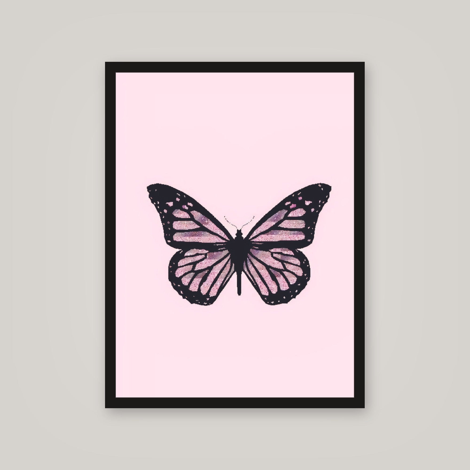 [auto-mockup] BUTTERFLY GIRL POSTER - 18 x 24in.