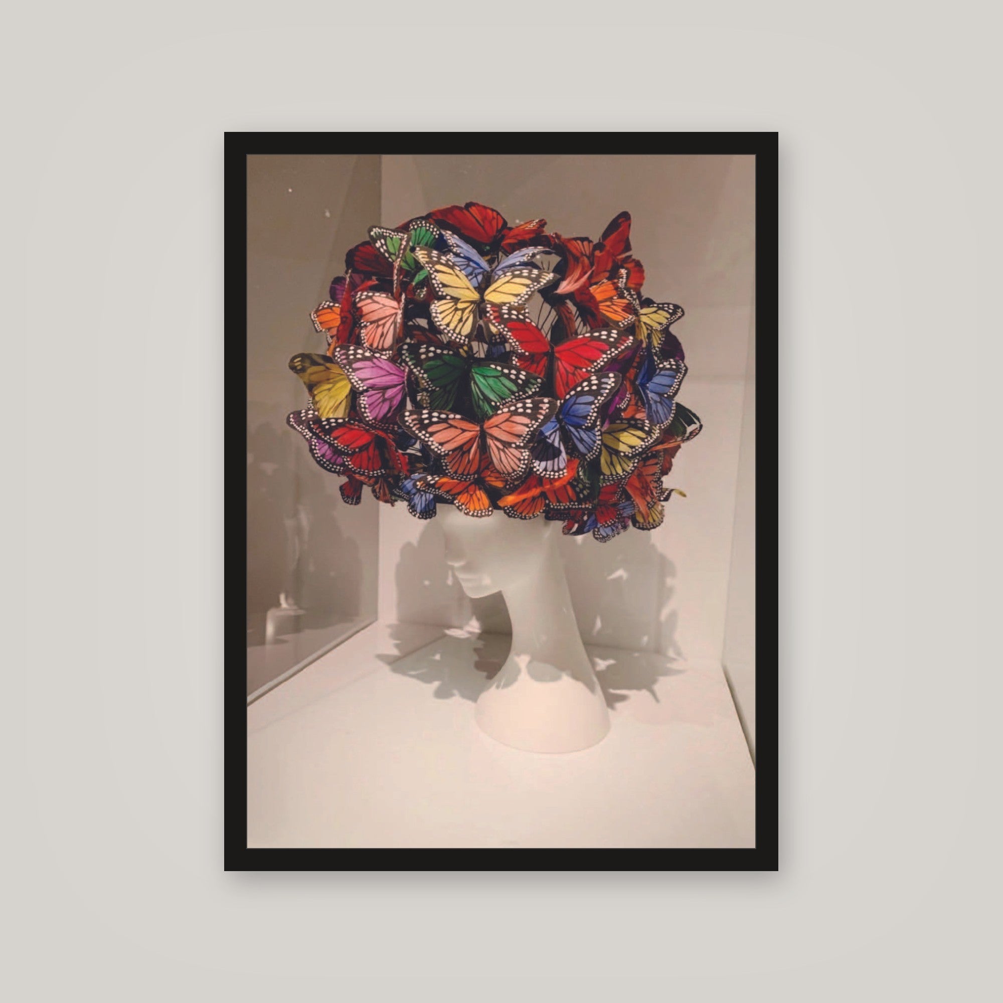 [auto-mockup] BUTTERFLY HEAD POSTER - 18 x 24in.