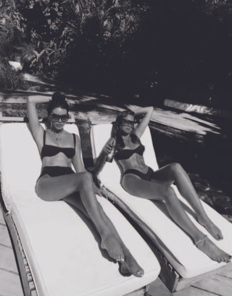 Black and white poster