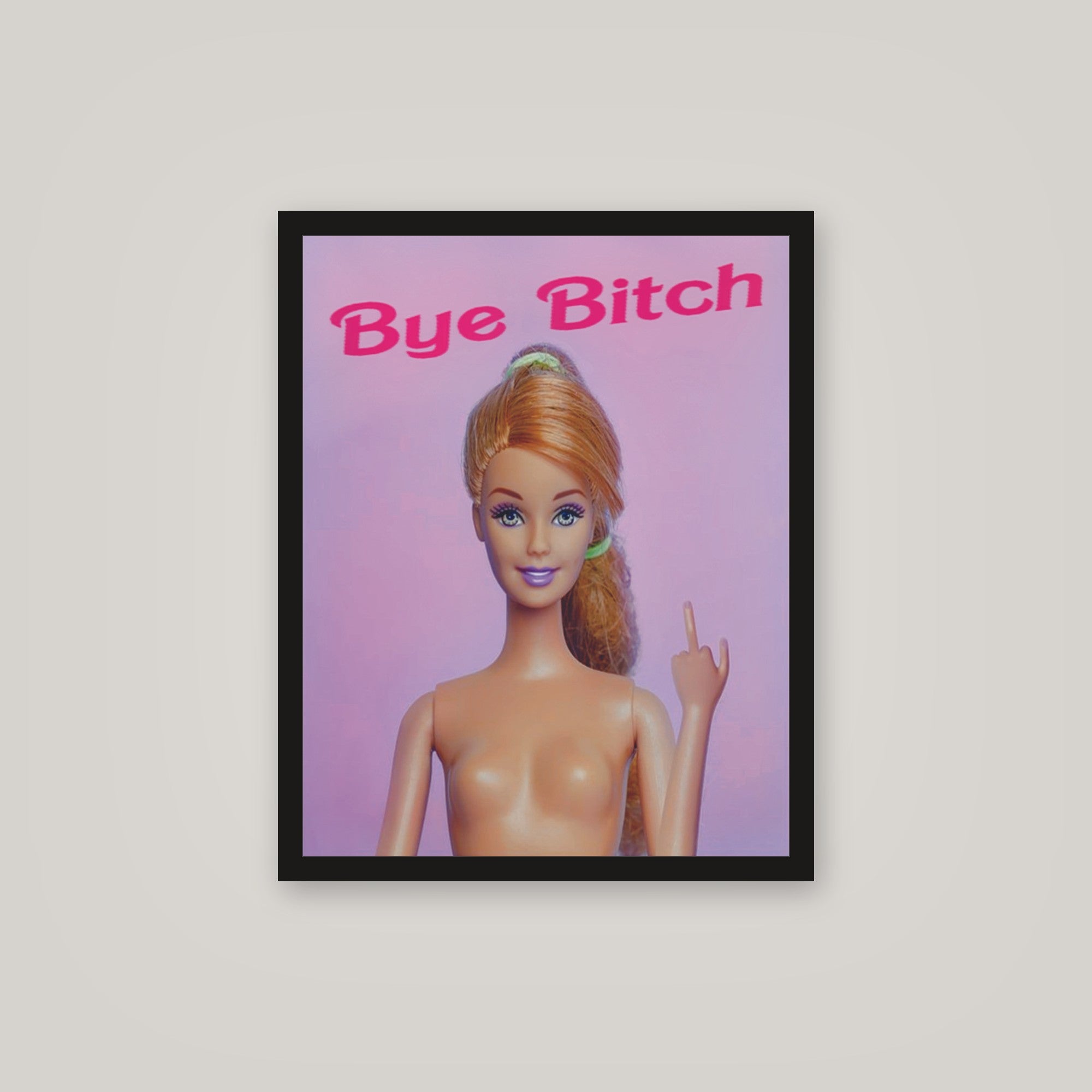 [auto-mockup] BYE BARBIE POSTER - 16 x 20in.