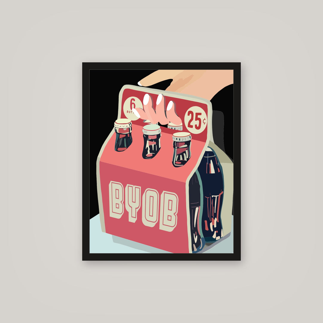 [auto-mockup] BYOB POSTER - 16 x 20in.