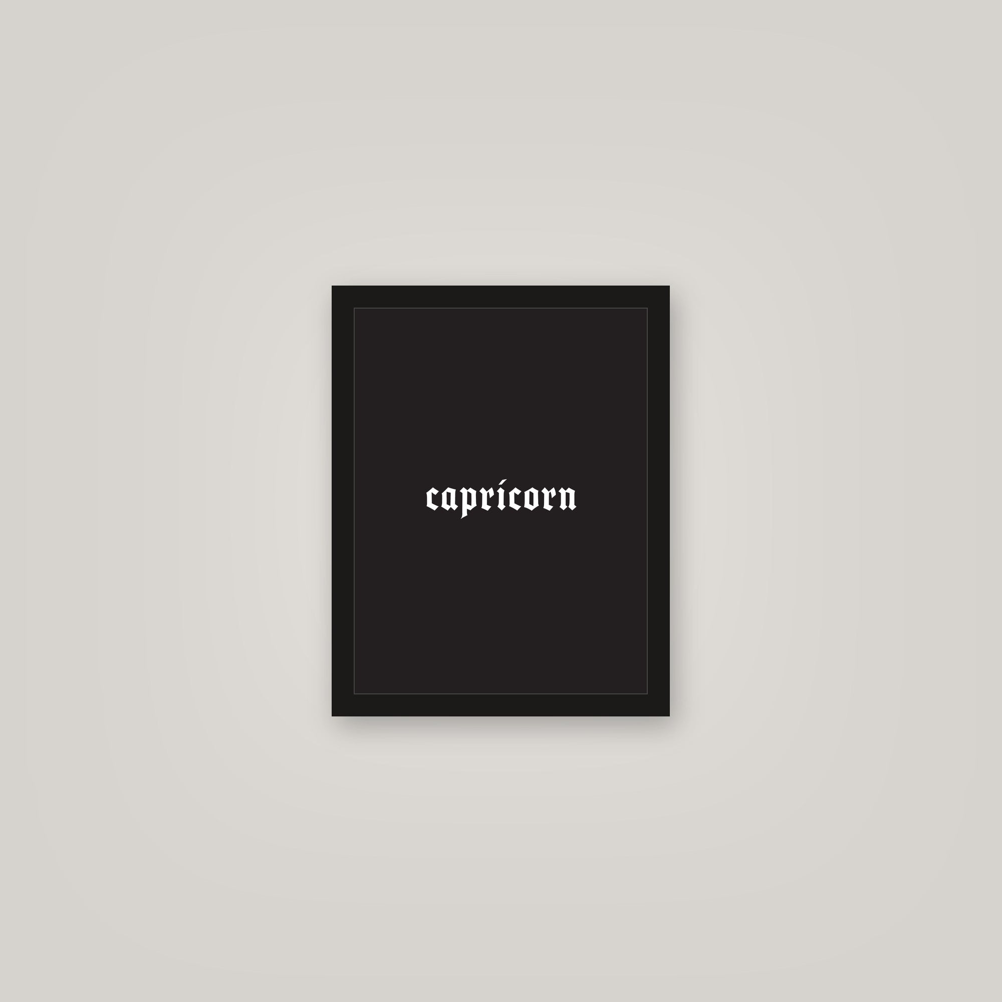 [auto-mockup] CAPRICORN POSTER IN MULTIPLE COLORS - 11 x 14in.