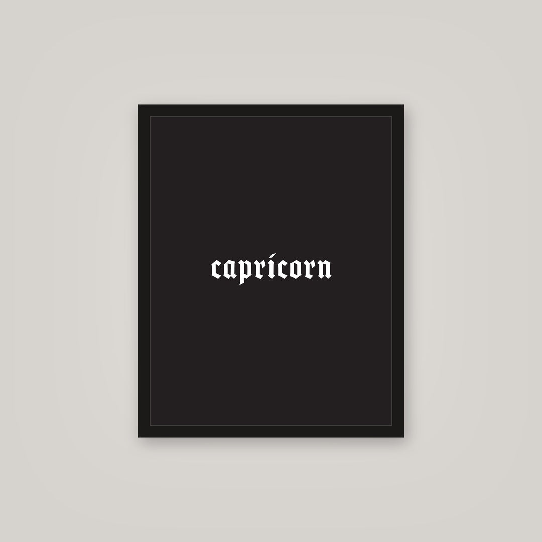 [auto-mockup] CAPRICORN POSTER IN MULTIPLE COLORS - 16x 20in.