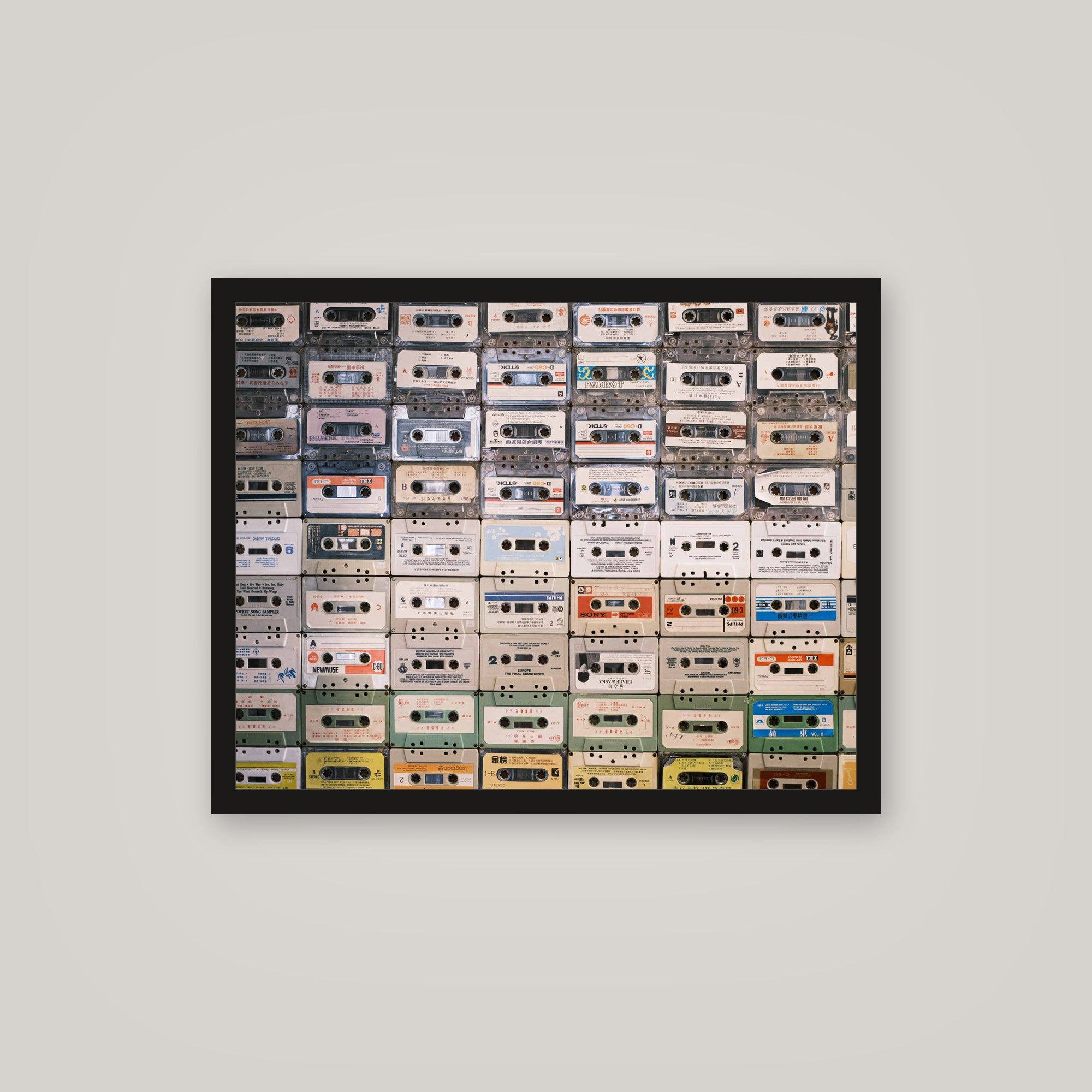 [auto-mockup] CASSETTE TAPES POSTER - 16 x 20in.