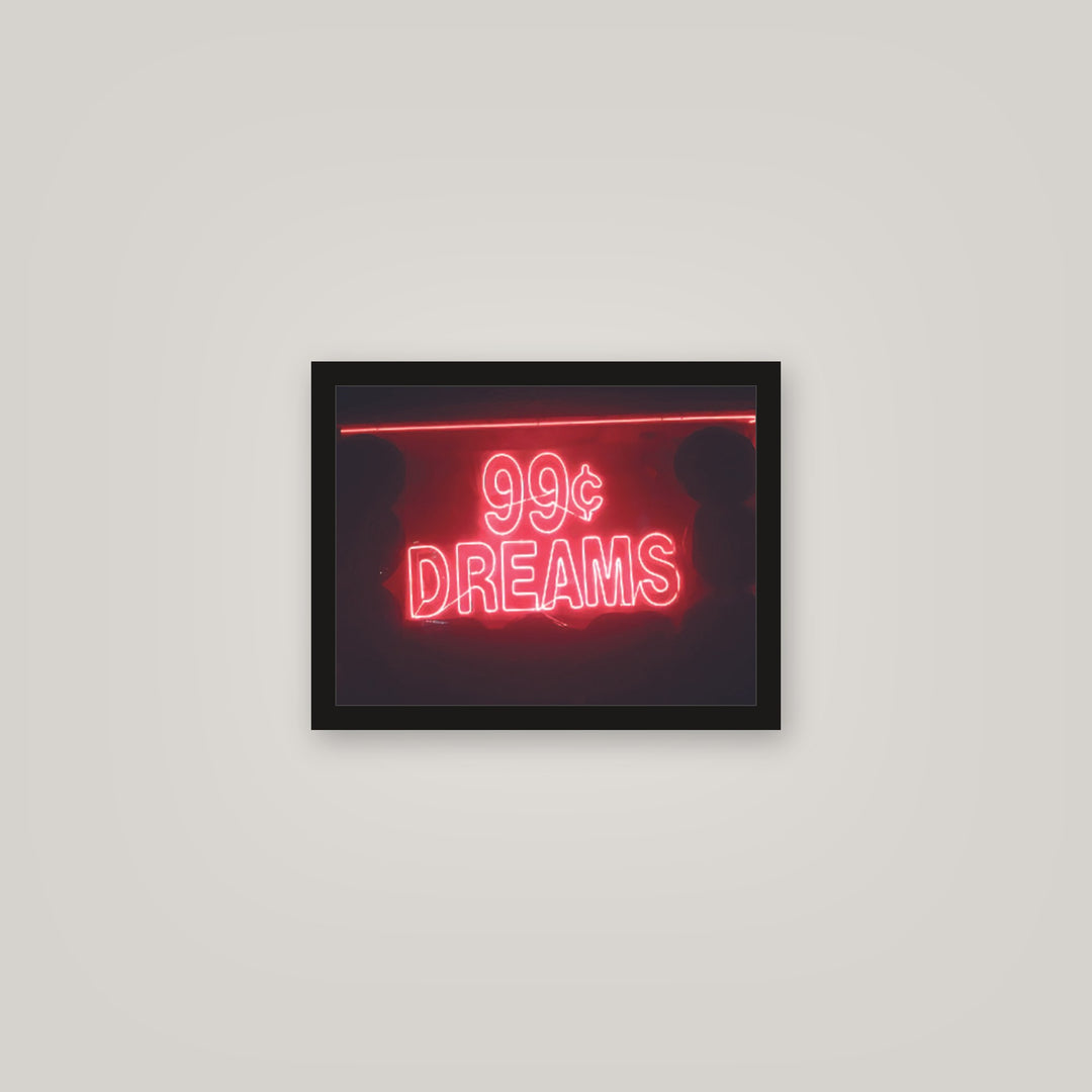 [auto-mockup] CHEAP DREAMS POSTER - 11 x 14in.