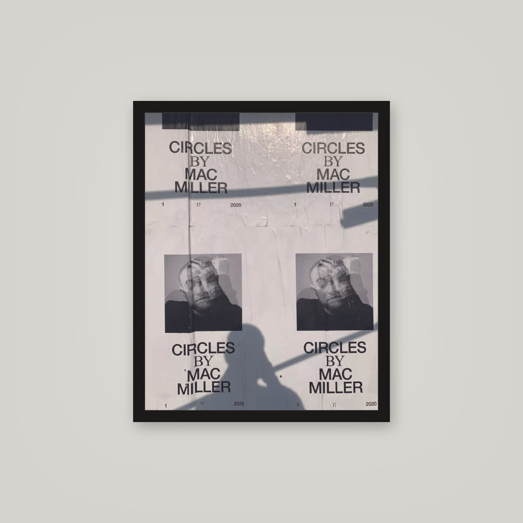 [auto-mockup] CIRCLES BY MAC POSTER - 16 x 20in.