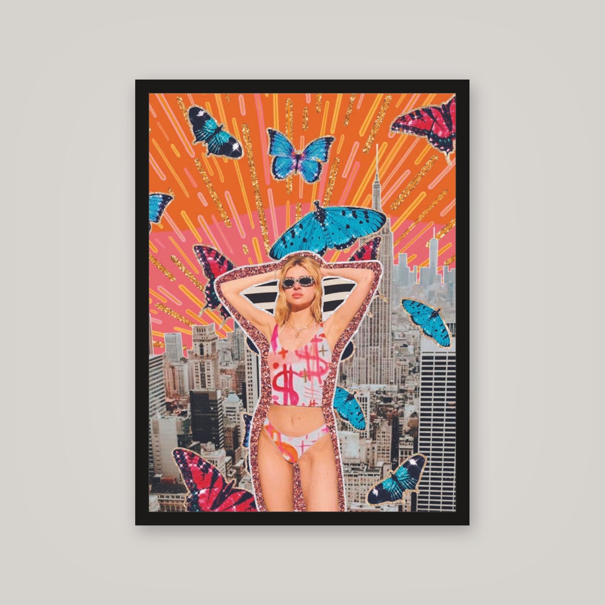 [auto-mockup] CITY OF FLY POSTER - 18 x 24in.