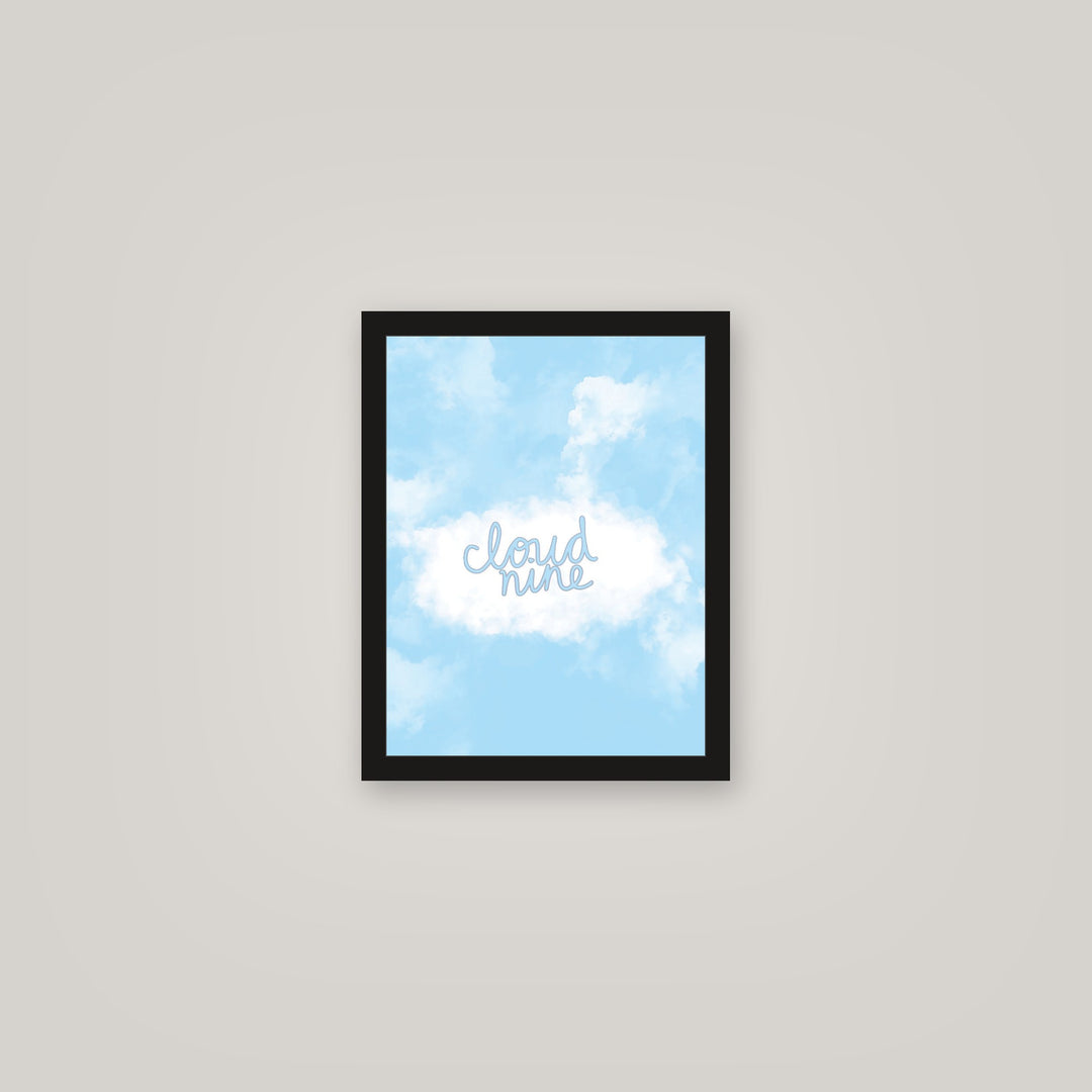 [auto-mockup] CLOUD NINE POSTER - 11 x 14in.