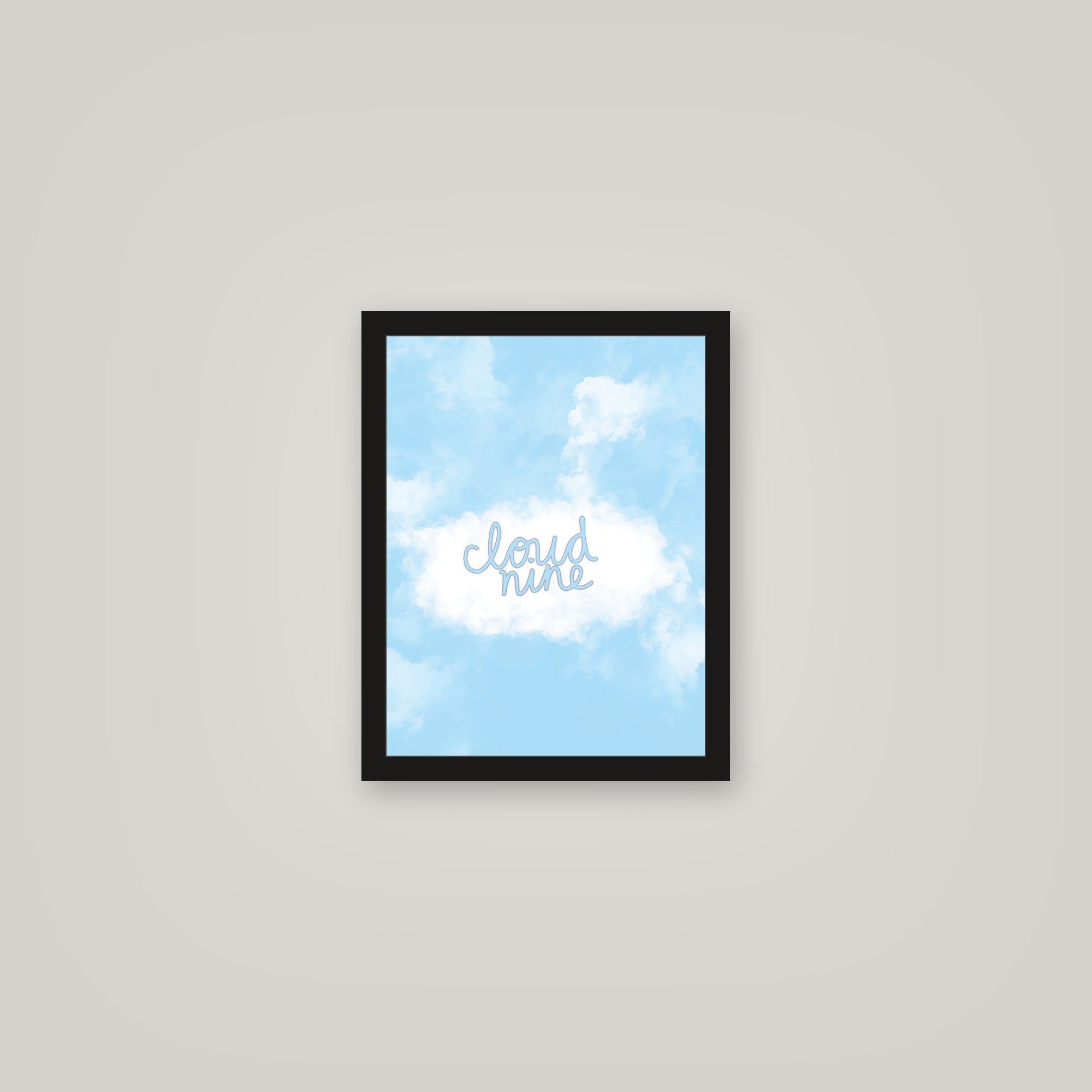 [auto-mockup] CLOUD NINE POSTER - 11 x 14in.