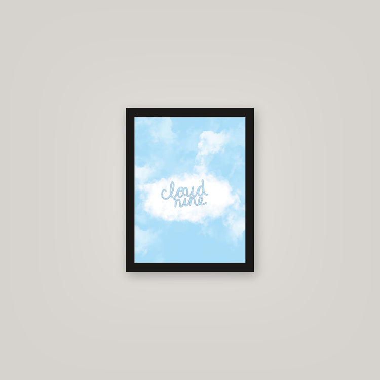 [auto-mockup] CLOUD NINE POSTER - 11 x 14in.
