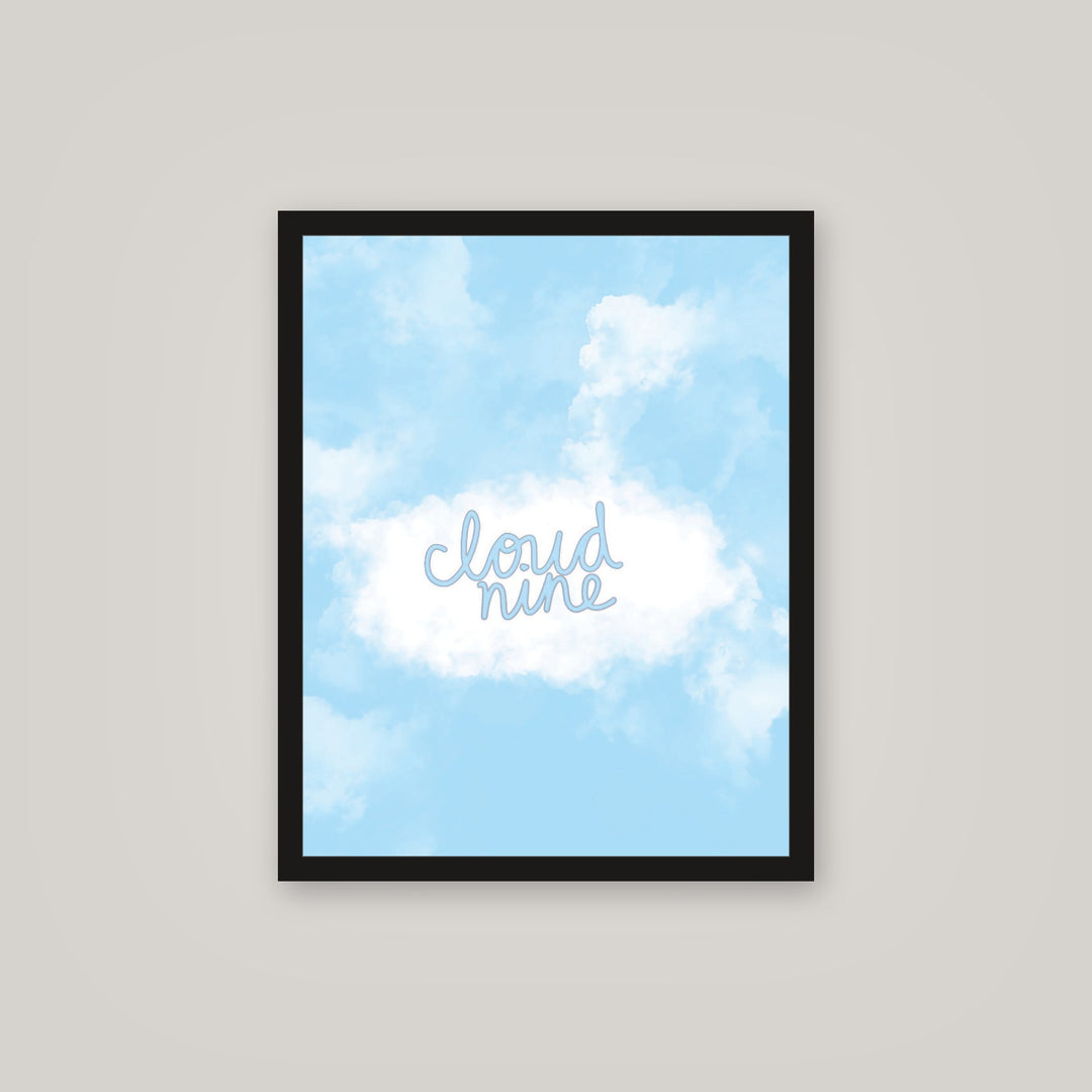 [auto-mockup] CLOUD NINE POSTER - 16 x 20in.