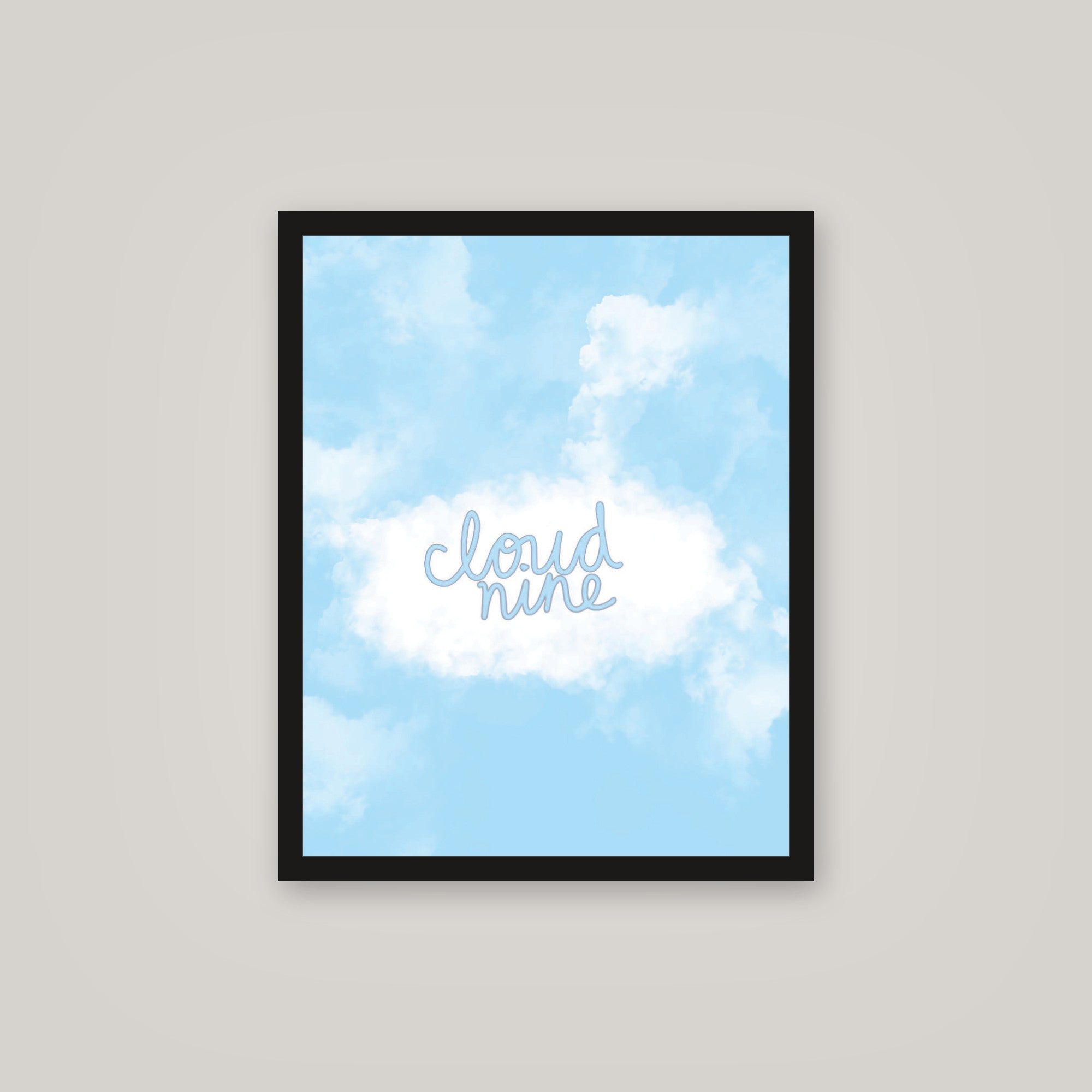 [auto-mockup] CLOUD NINE POSTER - 16 x 20in.