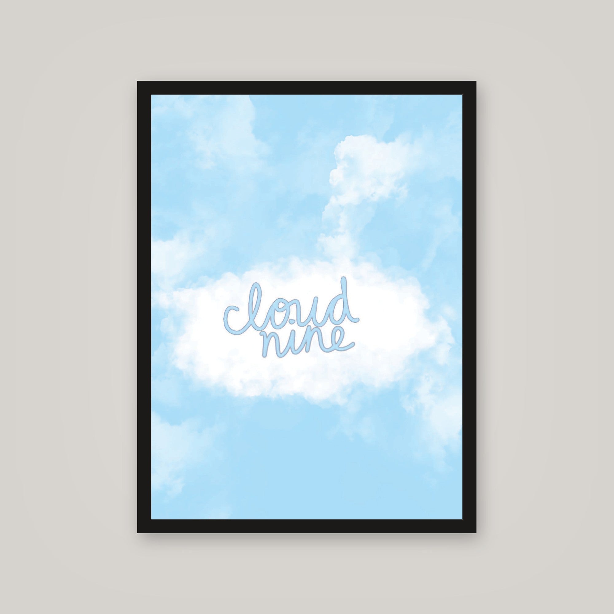[auto-mockup] CLOUD NINE POSTER - 18 x 24in.
