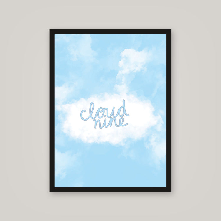 [auto-mockup] CLOUD NINE POSTER - 18 x 24in.